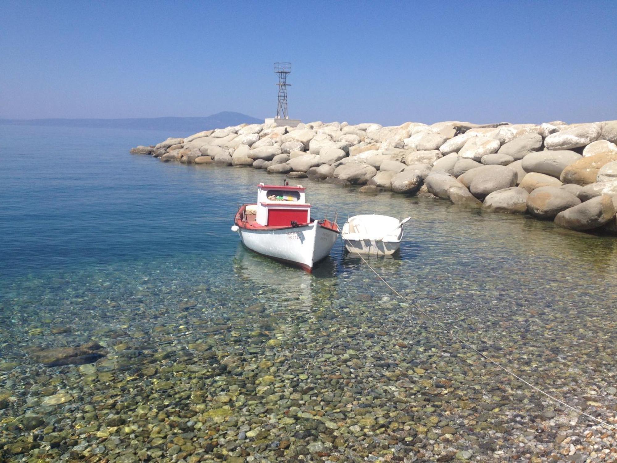 Apartament Agali 2 Superior Mezonet Front Of The Sea Akrogiali Zewnętrze zdjęcie