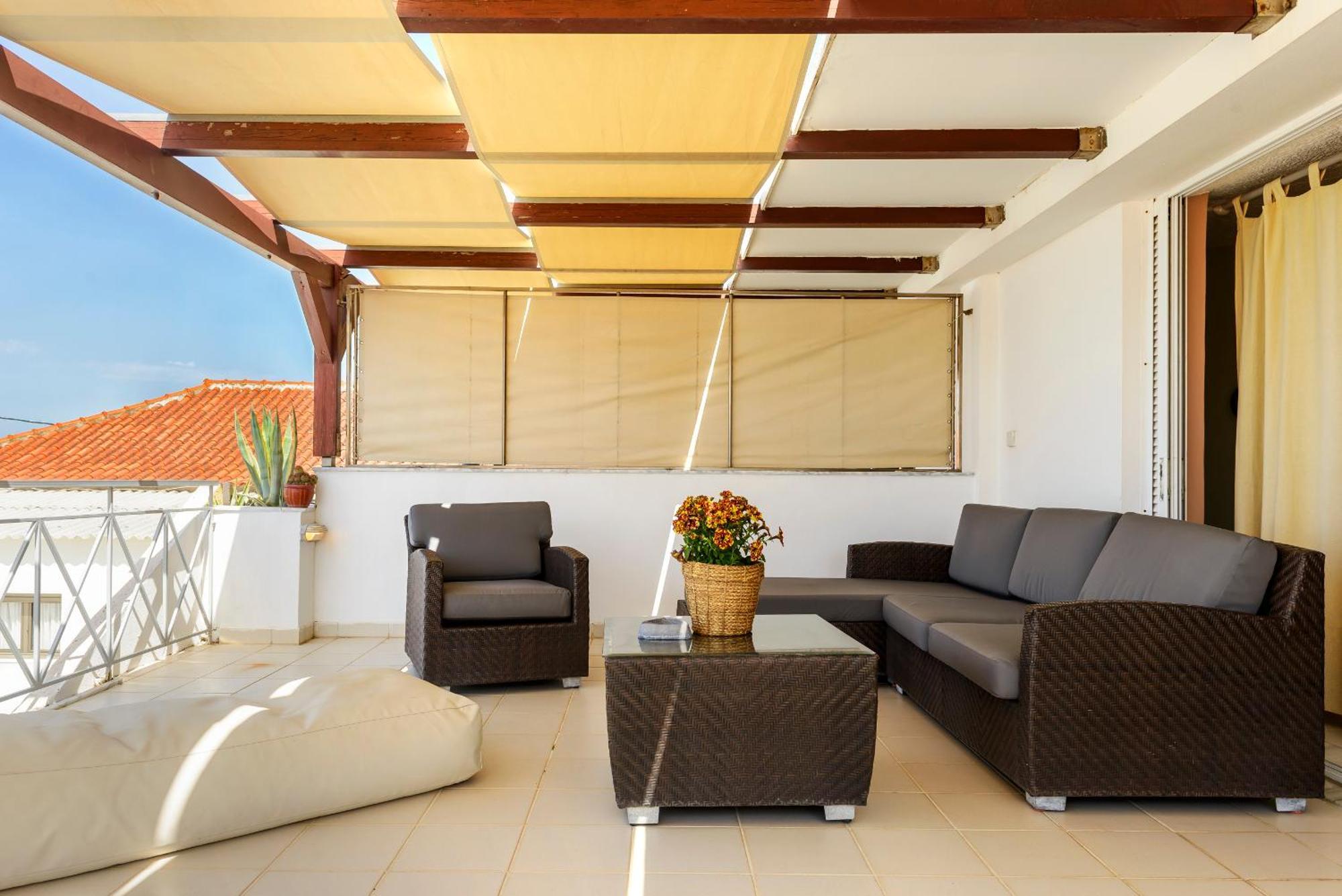 Apartament Agali 2 Superior Mezonet Front Of The Sea Akrogiali Zewnętrze zdjęcie
