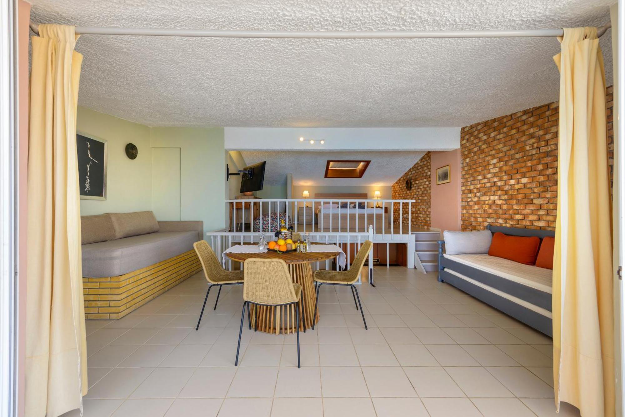 Apartament Agali 2 Superior Mezonet Front Of The Sea Akrogiali Zewnętrze zdjęcie